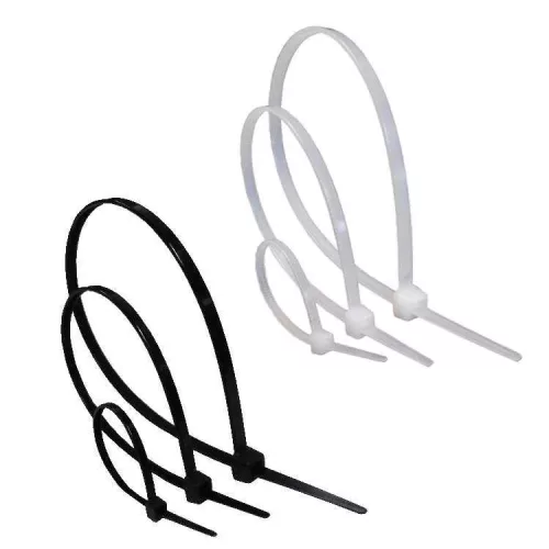Kötegelő szalag 180x4,8 fekete / fehér 178x4,8