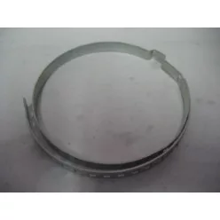   Szorító bilincs nagy féltengelyre / 0,8x7mm átm.:58-102mm / saválló 500018s