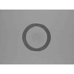   Réz alátét, 16 mm belső átmérő, 22 mm külső átmérő, 1,5 mm vastagság