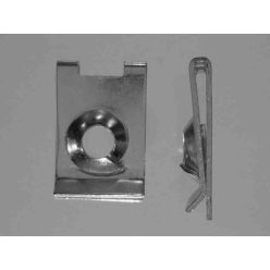 Horganyzott fém lemezanya, 6,3 mm átmérő, 25 db/doboz