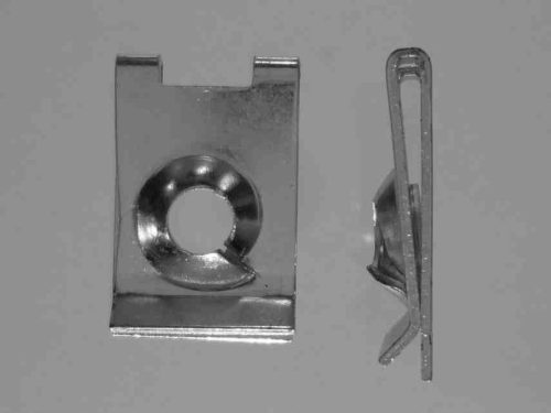 Horganyzott fém lemezanya, 6,3 mm átmérő, 25 db/doboz