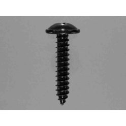 Fekete, laposfejű lemezcsavar, 4,8 x 25 mm (190107)