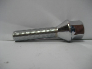 Kerékcsavar M12x1,25 mm, 45 mm hosszú, kúpos kialakítással