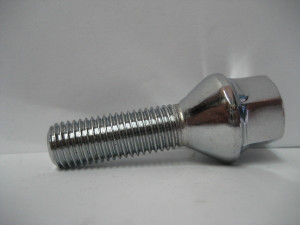 Kerékcsavar M12x1,5 mm, 30 mm hosszú, kúpos kialakítással