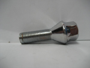 Kerékcsavar M12x1,5 mm, 25 mm hosszú, kúpos kialakítással