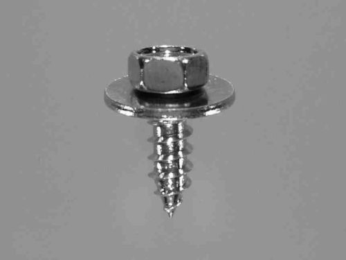 Hatlapfejű alátétes önfúró lemezcsavar, 6,3 x 19 mm (190177)