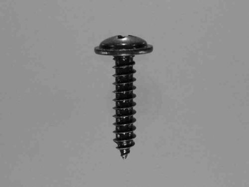 Fekete, laposfejű önfúró lemezcsavar, 4,2 x 19 mm (190103)