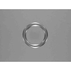   Réz alátét, 14 mm belső átmérő, 20 mm külső átmérő, 2 mm vastagság