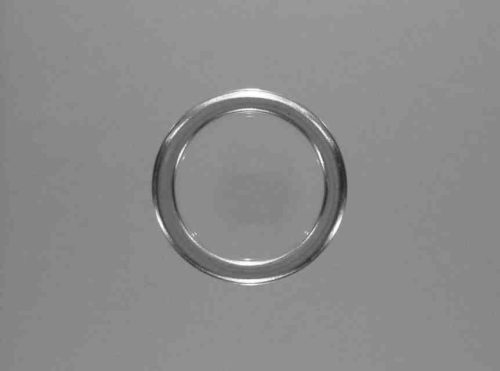 Réz alátét, 16 mm belső átmérő, 22 mm külső átmérő, 2 mm vastagság