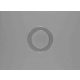 DIN 7603 szabványú alumínium tömítő alátét, 12 mm belső átmérő, 18 mm külső átmérő, 1,5 mm vastagság