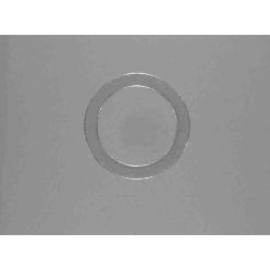   DIN 7603 szabványú alumínium tömítő alátét, 16 mm belső átmérő, 22 mm külső átmérő, 1,5 mm vastagság
