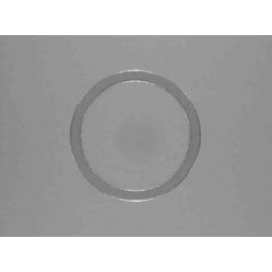   DIN 7603 szabványú alumínium tömítő alátét, 22 mm belső átmérő, 27 mm külső átmérő, 1,5 mm vastagság