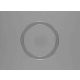 DIN 7603 szabványú alumínium tömítő alátét, 22 mm belső átmérő, 27 mm külső átmérő, 1,5 mm vastagság
