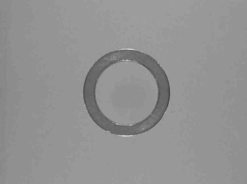 Réz alátét, 14 mm belső átmérő, 20 mm külső átmérő, 1,5 mm vastagság