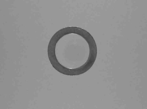 Réz alátét, 12 mm belső átmérő, 18 mm külső átmérő, 1,5 mm vastagság, 50 db/csomag