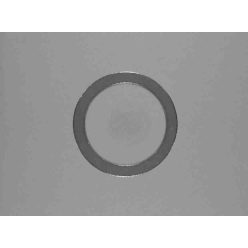   Réz alátét, 18 mm belső átmérő, 24 mm külső átmérő, 1,5 mm vastagság