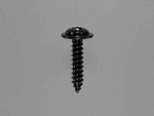 Fekete, laposfejű lemezcsavar, 3,5 x 16 mm (190100)