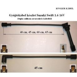 Gyújtókábel garnitúra - Suzuki Swift 1.6 H