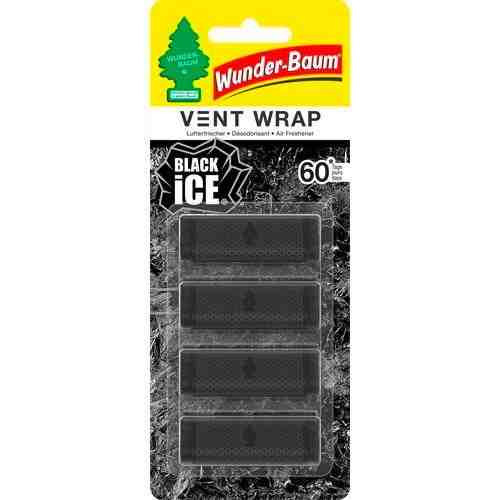 Wunderbaum Vent Wrap Black Ice Autóillatosító