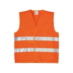   Narancssárga fényvisszaverő láthatósági mellény, XXL méret