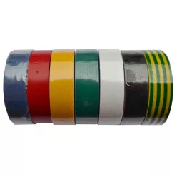 Színes szigetelőszalag , 19 mm x 20 m, 