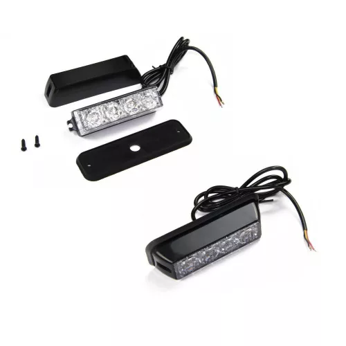 Villogó stroboszkóp sárga 12V HS-52025 – felszerelhető