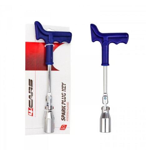 4Cars 91622 Gyertyakulcs markolattal, 21 mm