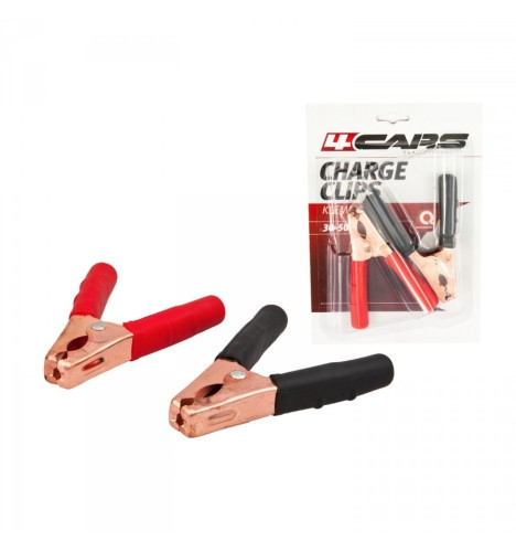 Akkucsipesz 30-50A Piros+Fekete Pár