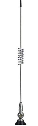 Antenna rugós krómozott fekete   jba-305 9cm         