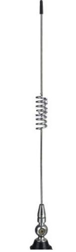 Antenna rugós krómozott fekete, JBA-305 – 49 cm