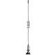 Antenna rugós krómozott fekete, JBA-305 – 49 cm