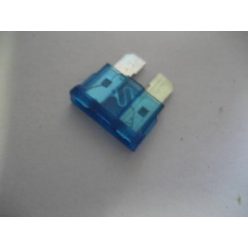 15A kék késes biztosíték, 100 darabos csomag (T15051)