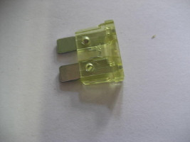 20A sárga késes biztosíték, 100 darabos csomag (T15058)