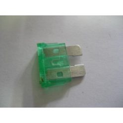 30A zöld késes biztosíték, 100 darabos csomag (T15060)