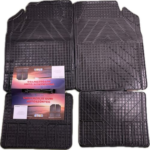 Gumi autószőnyeg vágható 4 db – Carvel