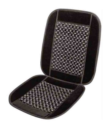 Ülésvédő fagolyós fekete c-04108