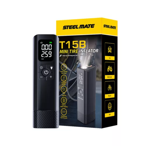 Kompresszor steel mate t15b akkumulátoros / elektromos pumpa    felszerelés