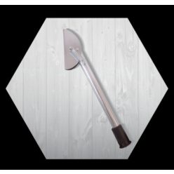 Rozsdamentes acél ajtókitámasztó, 30 cm