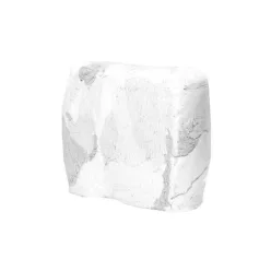 Fehér pamut géprongy, 10 kg