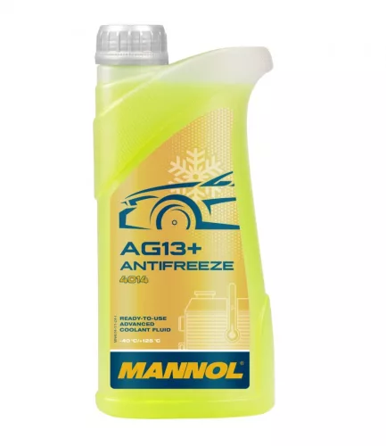 Fagyálló Mannol -40 – sárga – AG13+ Advanced – 1L – 4014