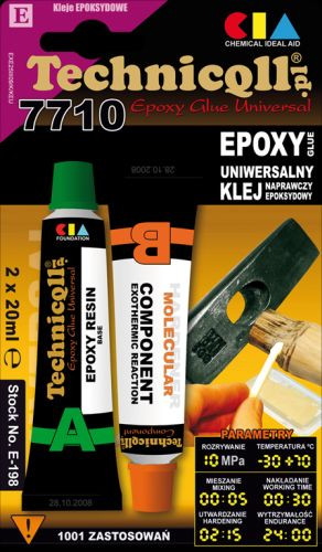 Technicqll universal epoxy 7710   e-198           vegyiáru       