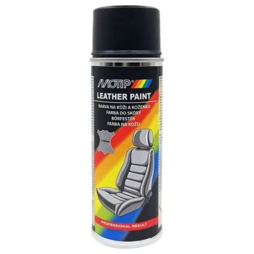 Motip 04230 Bőrfesték – Fekete, 200ml