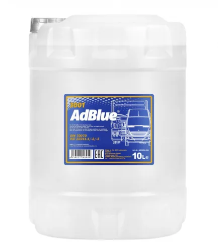 Mannol AdBlue adalék 10L – Emissziócsökkentő (kiöntő: 110288)