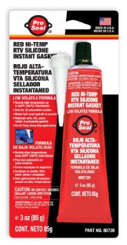 Pro Seal 80726/65309 Red Hi-Temp Silikon Piros Szilikon Tömítő -62-Től + 370 Celsius Fokig 85G