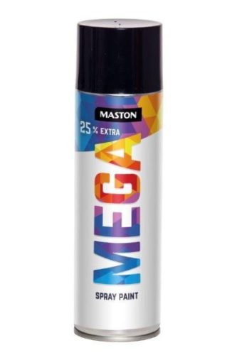 Maston mega matt fekete 500ml  9521121   1/60         vegyiáru