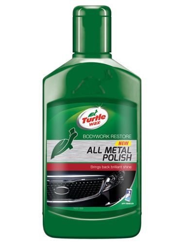 52792, fg7632 Turtle Wax 52792 Fém és Króm Polír – 300ml (FG7632)