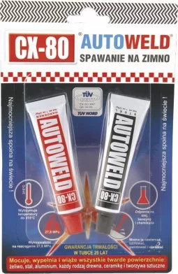 CX-80 Autoweld Kétkomponensű Hideghegesztő Epoxigyanta