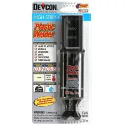   22045 Devcon Plastic Steel Epoxy S-6 Kétkomponensű Ragasztó 25 ml