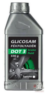 Fékfolyadék Dot-3 0.5Kg / Glicosam