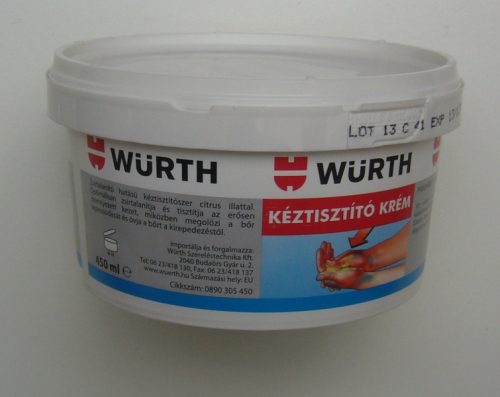 Würth kéztisztitó krém 450ml                     